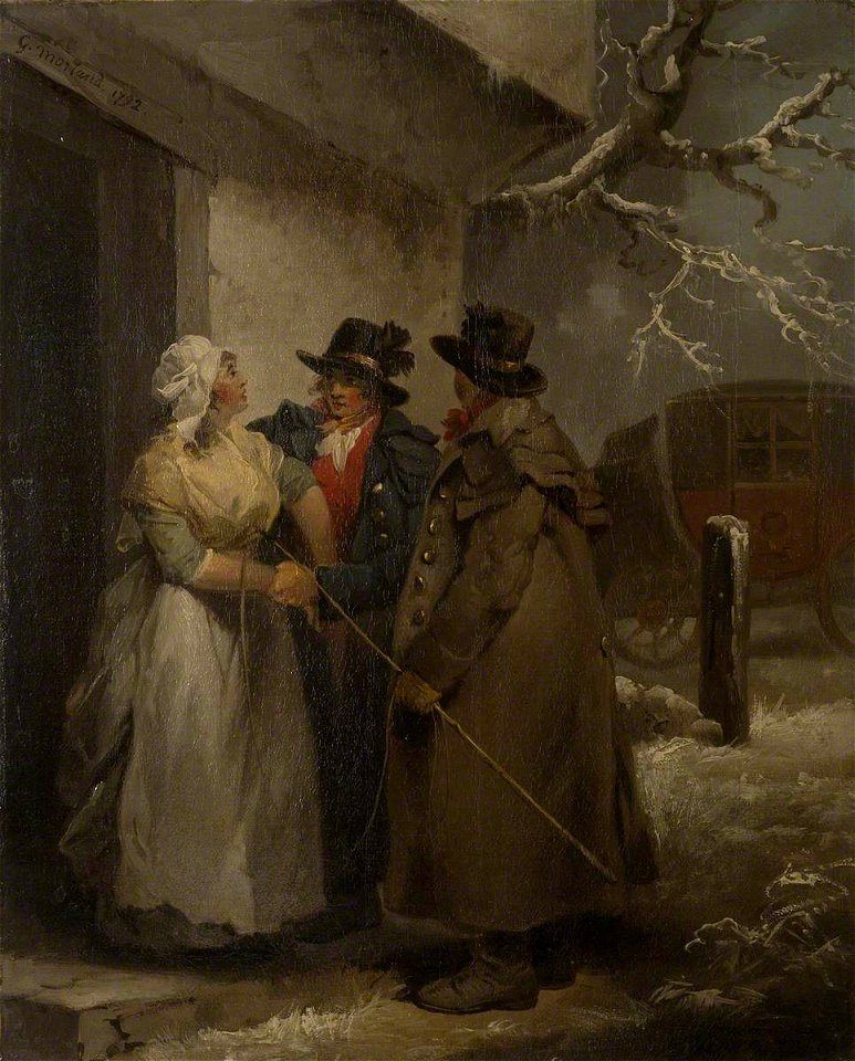 George Morland (1763-1804) - The Departure - 446688 - National Trust
