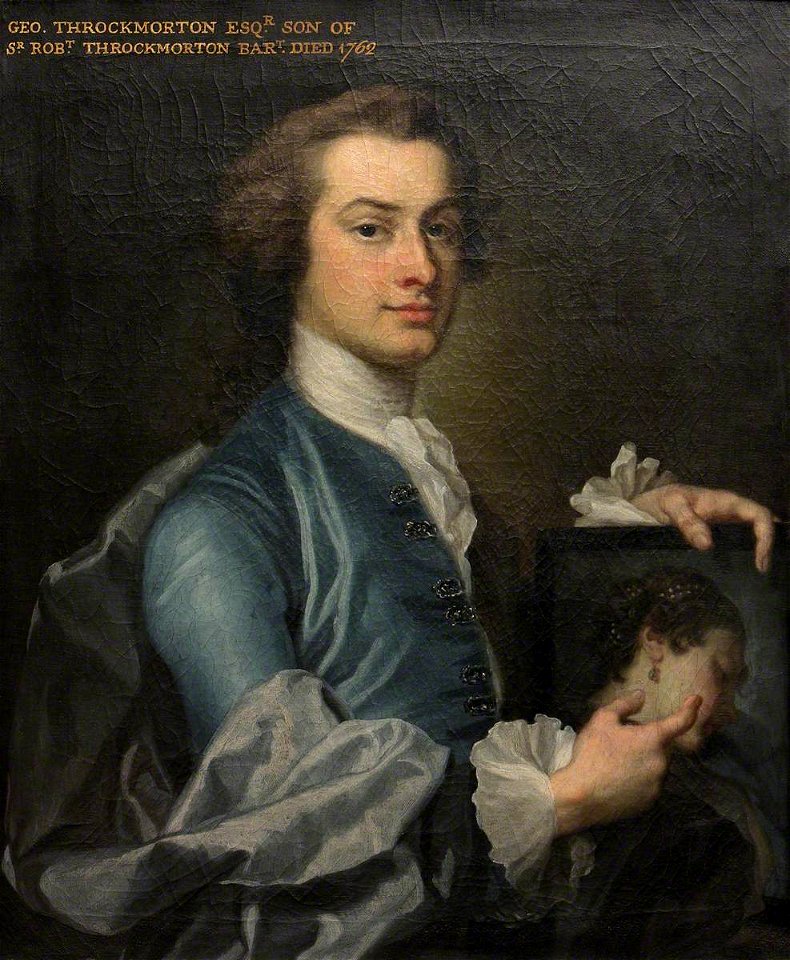 George Knapton (1698-1778) (attributed to) - George Throckmorton (1721–1762) - 135589 - National Trust