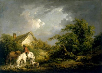 George Morland - Before a Thunderstorm - WGA16242