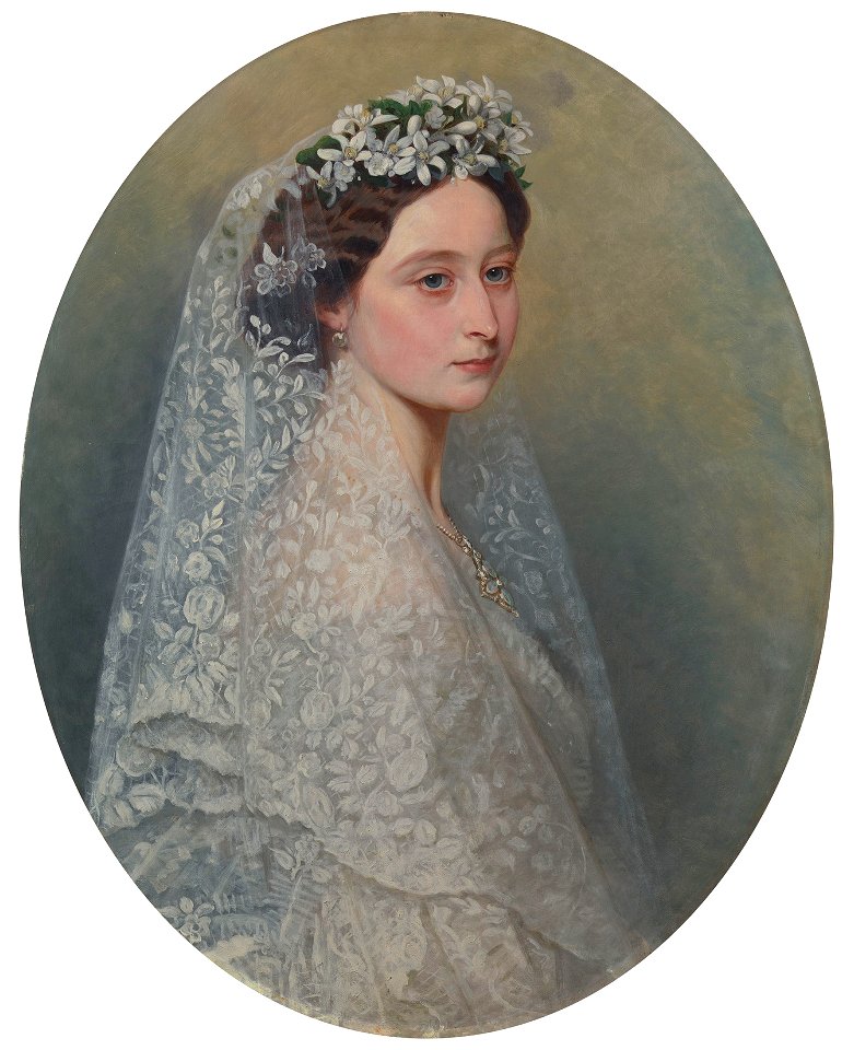 George Koberwein (1820-76) - Princess Alice, Grand Duchess Louis of Hesse (1843-1878) - RCIN 403895 - Royal Collection