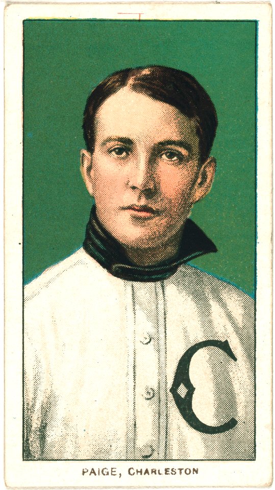 George Paige, Charleston Team, baseball card portrait LCCN2008676869