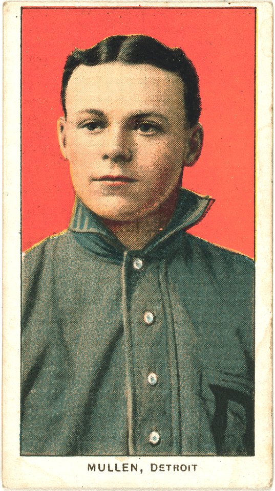 George Mullin, Detroit Tigers, baseball card portrait LCCN2008676594