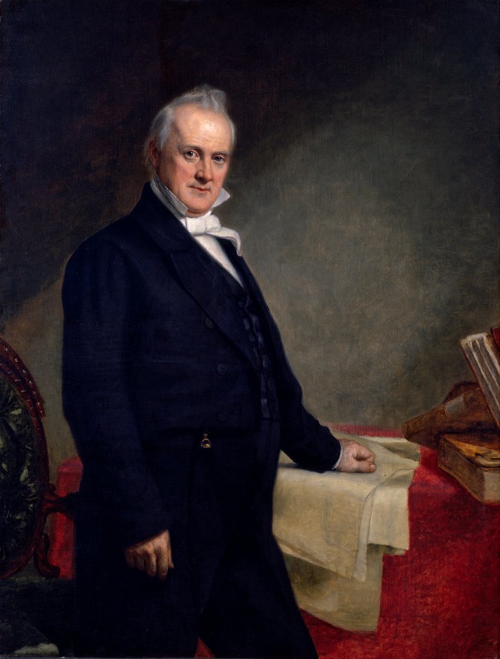 George Peter Alexander Healy - James Buchanan - Google Art Project