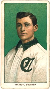 George Manion, Columbia Team, baseball card portrait LCCN2008676871
