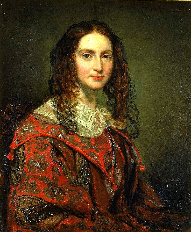 George Peter Alexander Healy - Mrs. Thomas B. Bryan - 1973.144 - Smithsonian American Art Museum