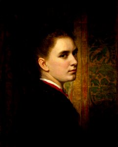 George Peter Alexander Healy - Portrait of Maria Healy, the Artist's Daughter - 2002.3577 - Museum of Fine Arts