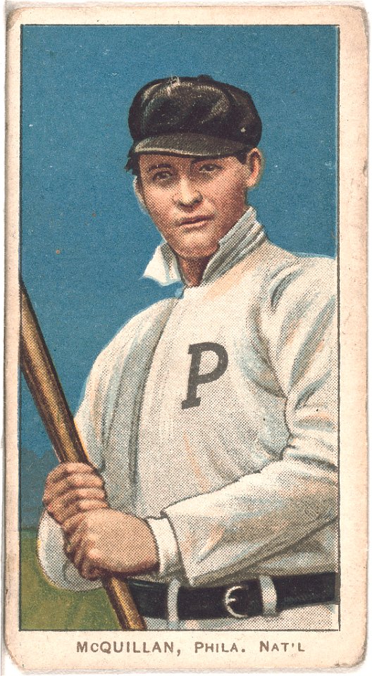 George McQuillan, Philadelphia Phillies, baseball card portrait LCCN2008676532