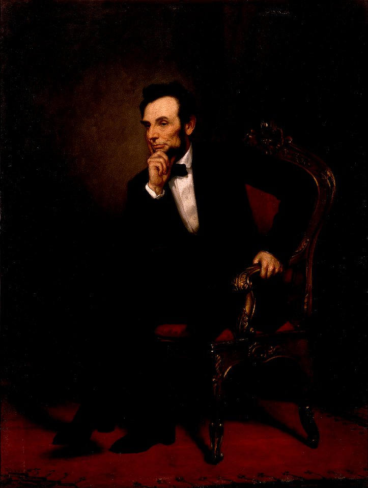George P.A. Healy - Abraham Lincoln - Google Art Project