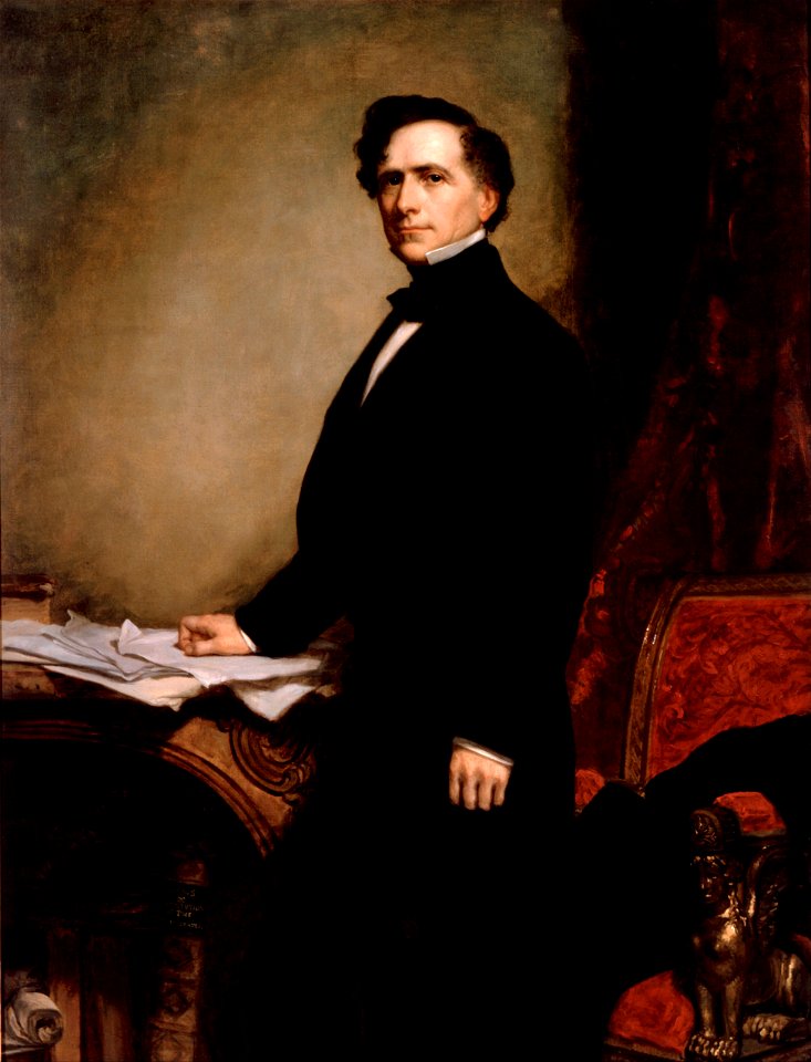 George P.A. Healy - Franklin Pierce - Google Art Project