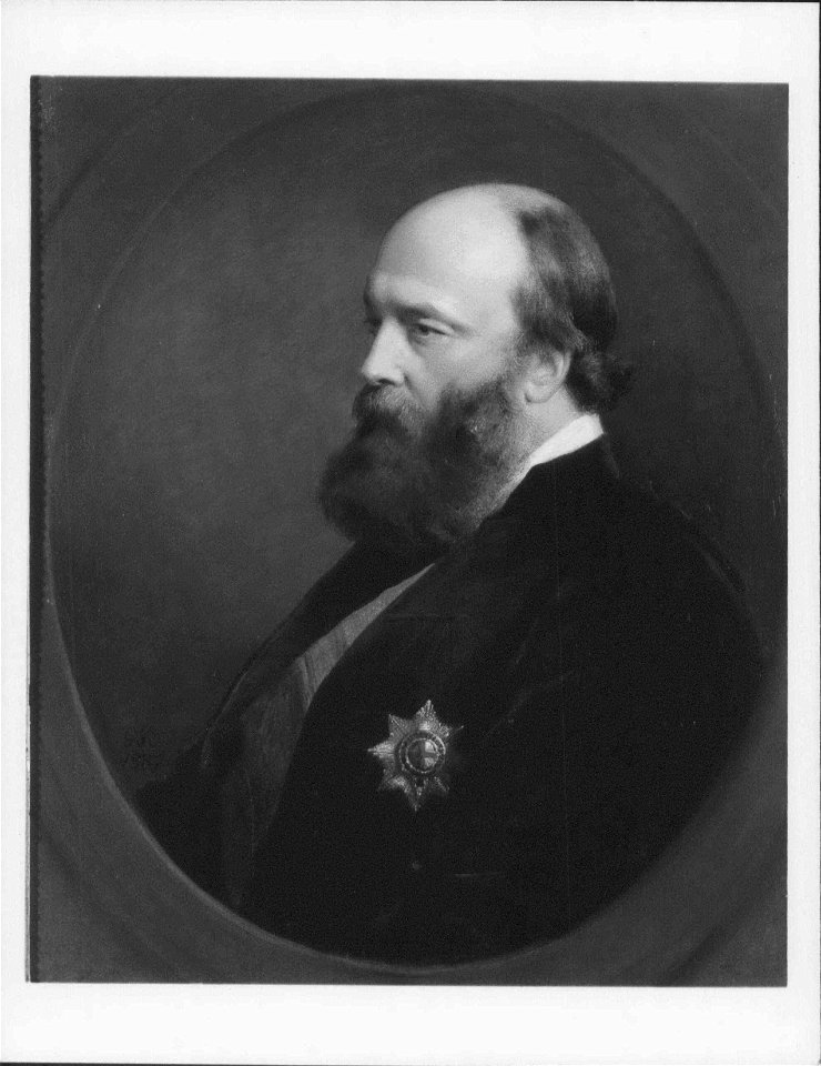 George Richmond (1809-96) - Robert Gascoyne-Cecil, 3rd Marquess of Salisbury (1830-1903) - RCIN 404831 - Royal Collection