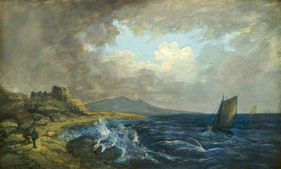 George Morland (1763-1804) (attributed to) - A Coastal Scene - 1298327 - National Trust