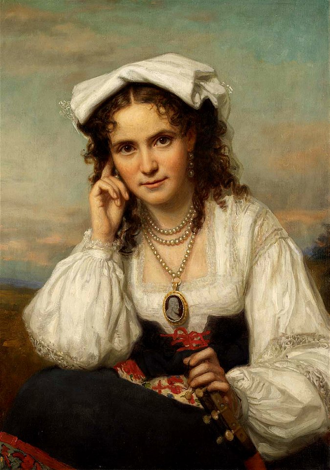 George Peter Alexander Healy - Vinnie Ream - 1917.11.1 - Smithsonian American Art Museum