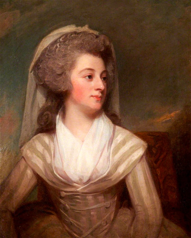 George Romney (1734-1802) - Lydia Henrietta Malortie (1754–1816), Mrs Henry Hoare - 922325 - National Trust