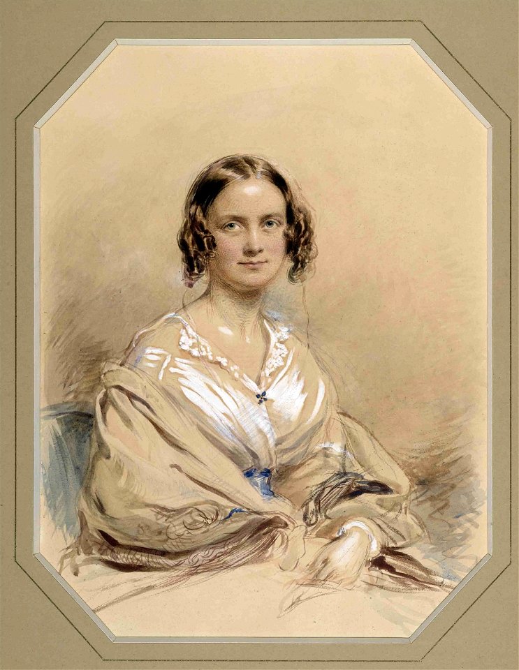 George Richmond - Emma Darwin - 1840