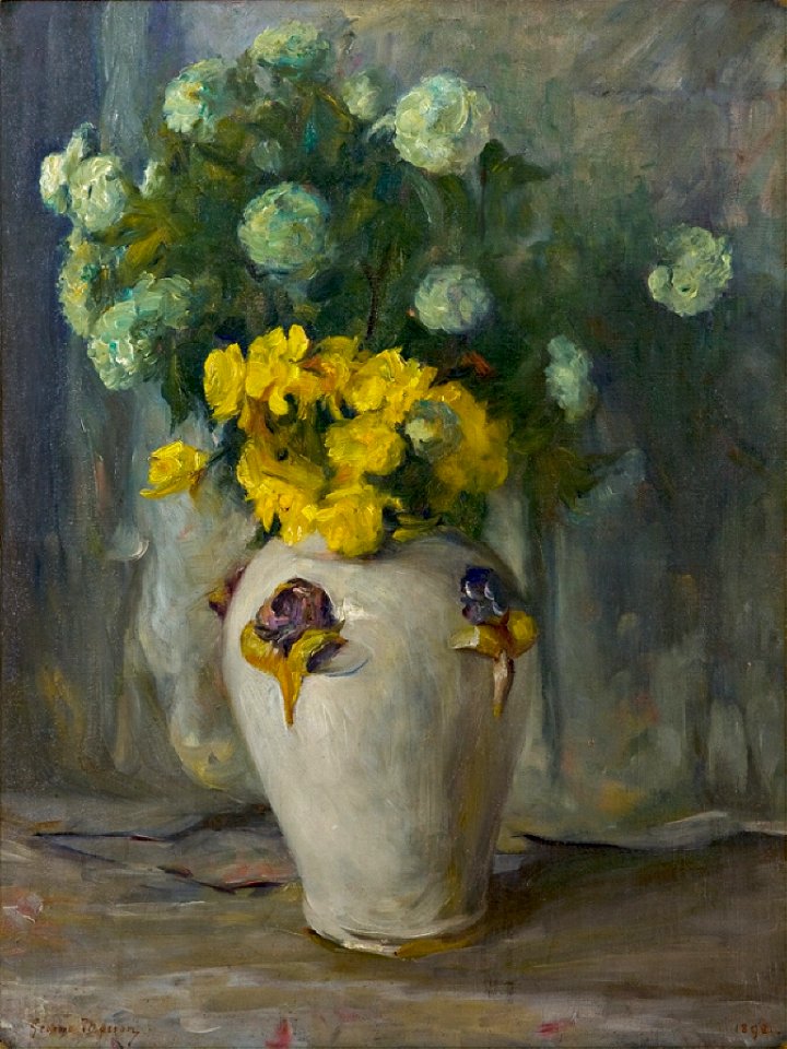George Mosson - Blumen in Porzellanvase - BG-M 12134-14 - Berlinische Galerie