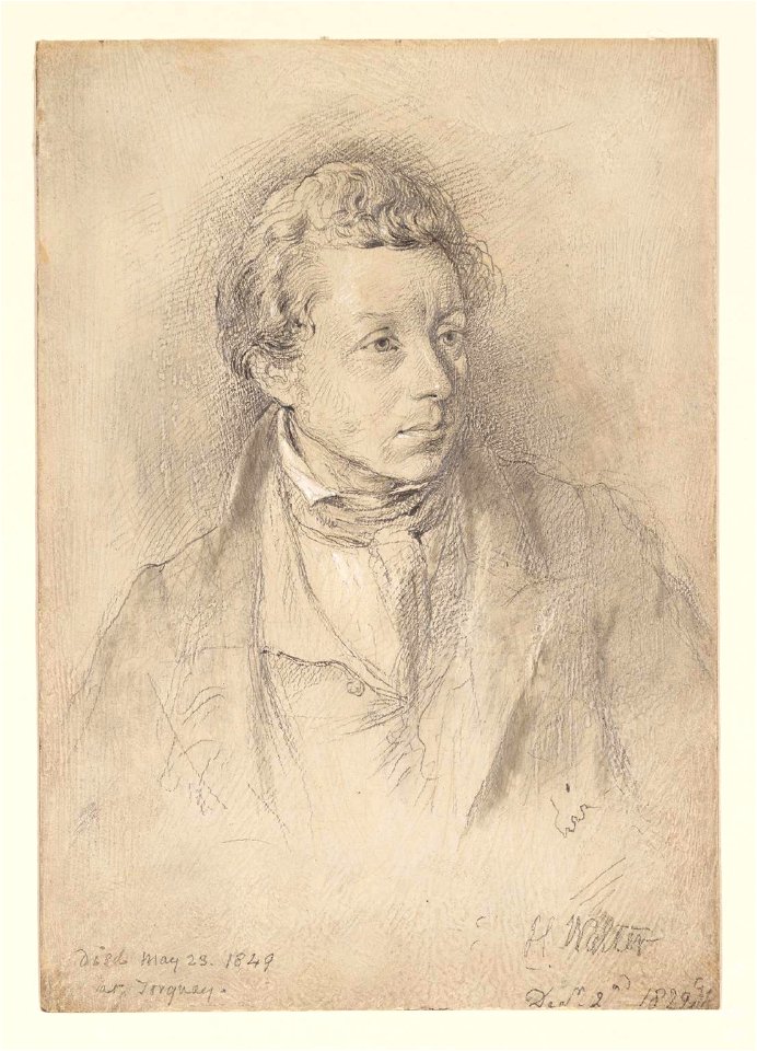 George Richmond Portrait of Henry Walter 1829