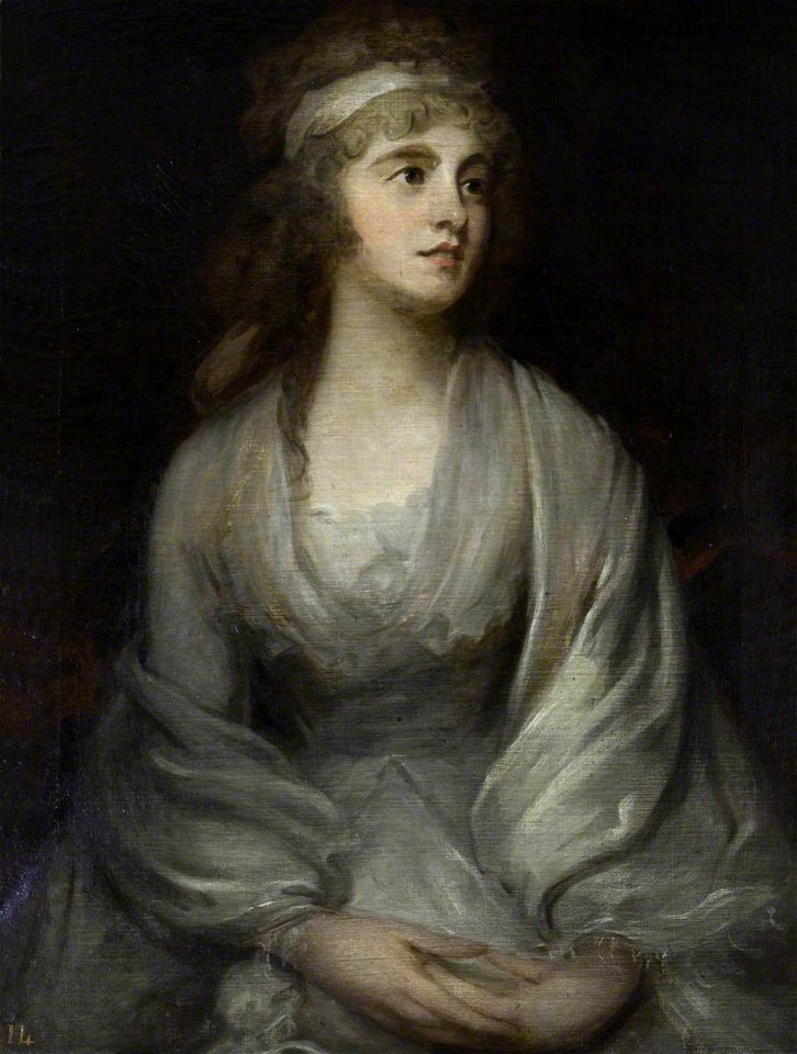 George Romney (1734-1802) (after) - Emily Mary Ann Chambers (1771–1858), Mrs John Herbert Foley - 414249 - National Trust