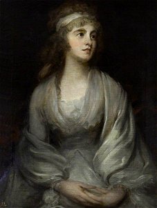 George Romney (1734-1802) (after) - Emily Mary Ann Chambers (1771–1858), Mrs John Herbert Foley - 414249 - National Trust