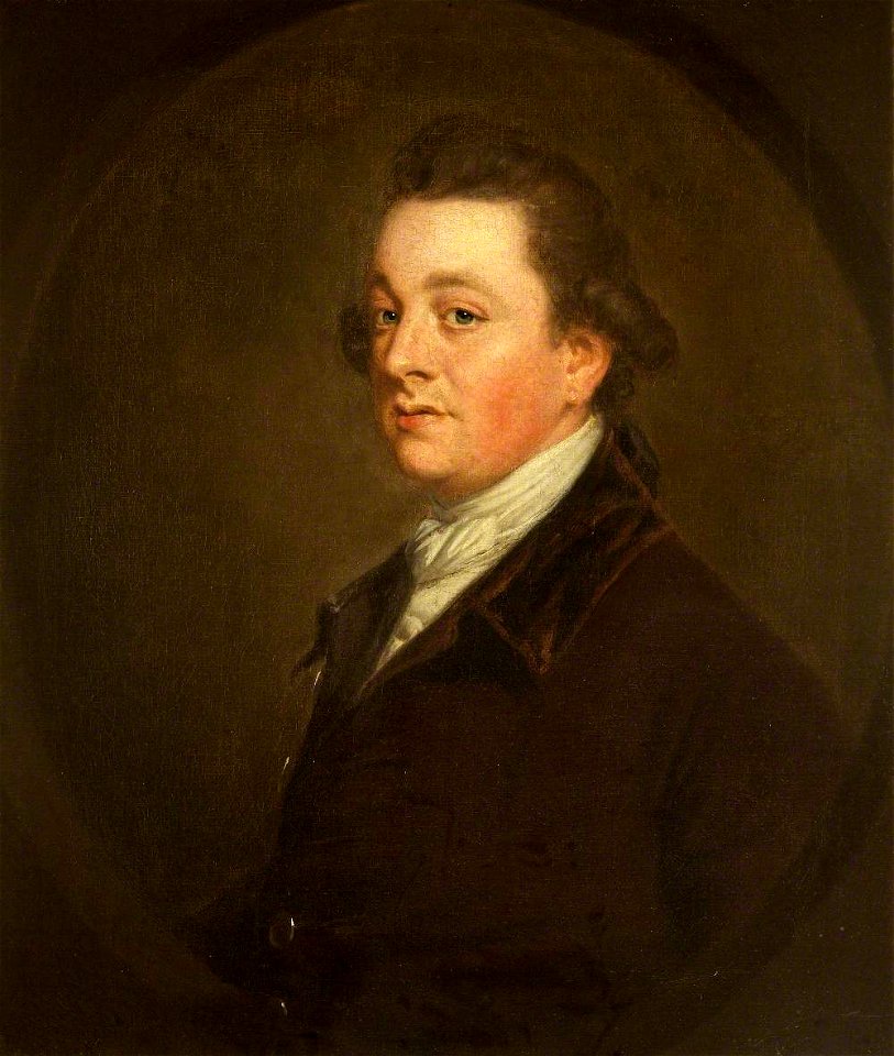 George Romney (1734-1802) (style of) - James Lennox Naper (1712-1713–1776), Later Dutton, Wearing a Brown Coat - 1316176 - National Trust