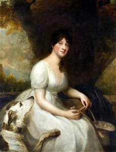 George Romney (1734-1802) - Anna Maria Hunt (c.1771–1861), the Honourable Mrs Charles Agar Bagenal - 884943 - National Trust