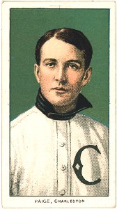 George Paige, Charleston Team, baseball card portrait LCCN2008676869