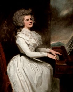George Romney - Charlotte, Mrs Thomas Raikes - Google Art Project. Free illustration for personal and commercial use.