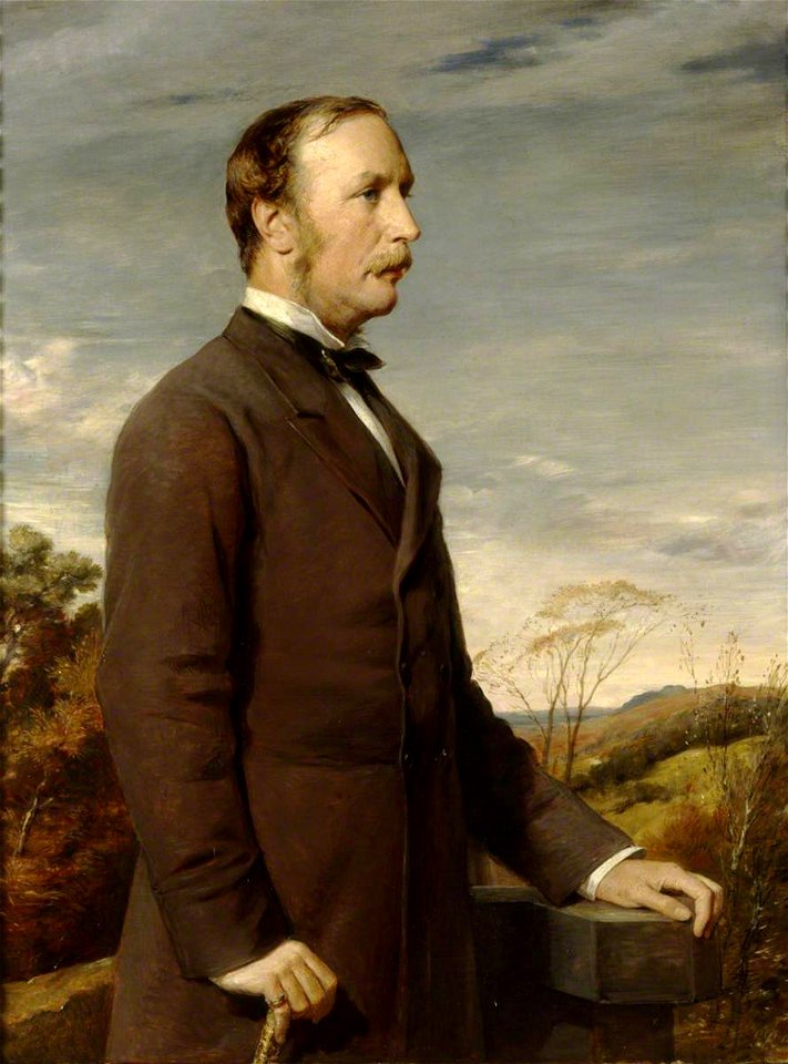 George Richmond (1809-1896) - William John Legh (1828–1898), 1st Baron Newton - 499981 - National Trust