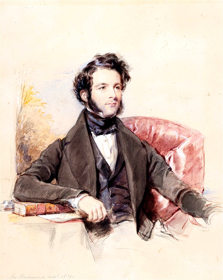George Richmond - Mr Beilby Porteous Hodgson (1808-1889) - 1836 - Richmond-98416