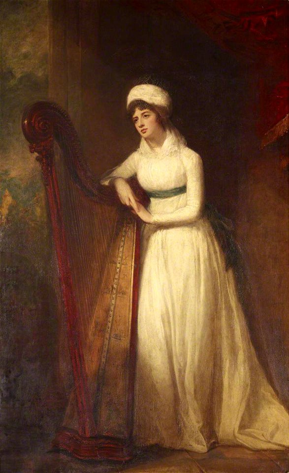 George Romney (1734-1802) - Lady Louisa Theodosia Hervey (1767–1821), Countess of Liverpool - 851766 - National Trust