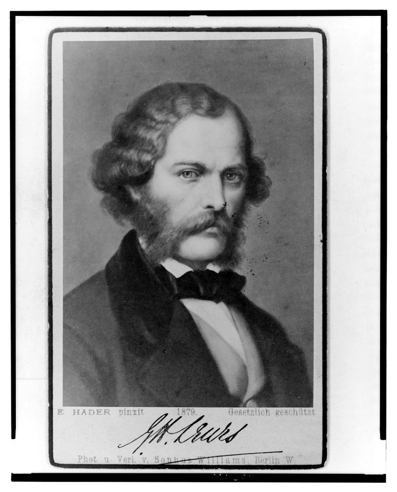 G.H. Lewes - E. Hader, pinxit ; phot. u. verl. v. Sophus Williams, Berlin W. LCCN2004679856