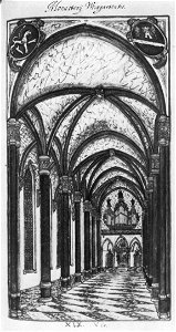 Gabriel Bucelin Klosterkirche Weingarten Gotischer Plan