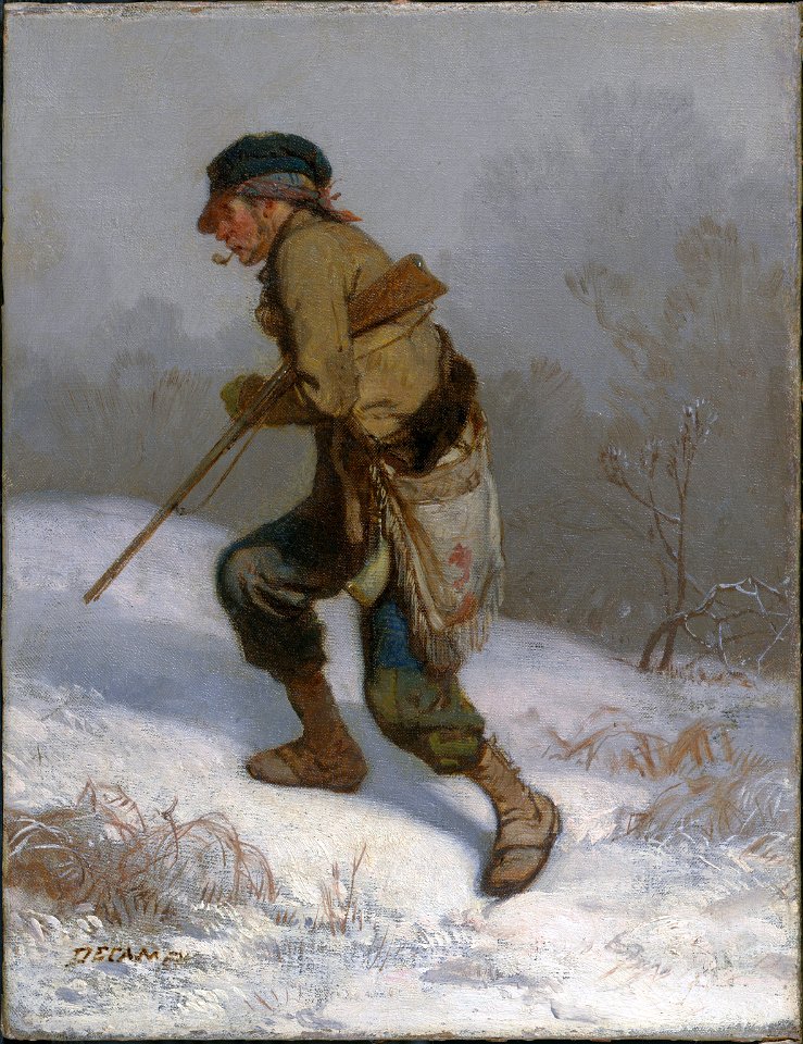 Gabriel Alexandre Decamps - The Poacher - 1955.700 - Clark Art InstituteFXD