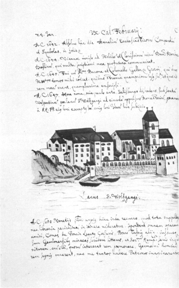 Gabriel Bucelin St Wolfgang Salzkammergut 1647