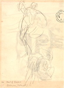 George Romney - Cloaked Figure Leaping - Google Art Project