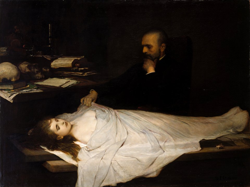 Gabriel Cornelius von Max - Der Anatom - 14680 - Bavarian State Painting Collections