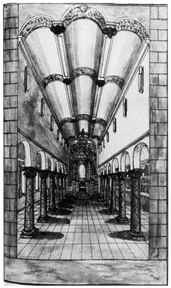 Gabriel Bucelin Klosterkirche Weingarten Barockisierung Entwurf c1628