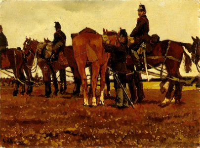 G.H. Breitner - Veldartillerie - B2430 - Rijksmuseum