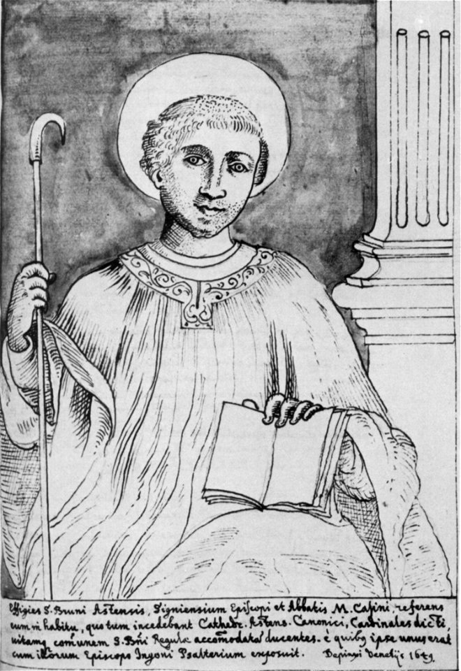 Gabriel Bucelin Abtbischof Bruno von Segni