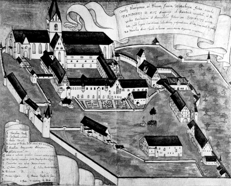 Gabriel Bucelin Kloster Blaubeuren 1630