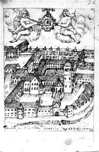 Gabriel Bucelin Kloster Weingarten 1622 von Norden