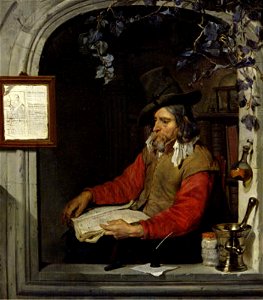 Gabriel Metsu - L'Apothicaire