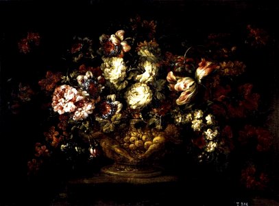 Gabriel de la Corte - Vase of Flowers - WGA05360