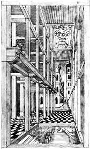 Gabriel Bucelin Architekturzeichnung