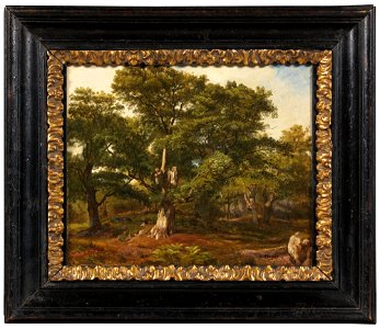 Gabriel Prieur - In the Forest of Fontainebleau - NM 7514 - Nationalmuseum