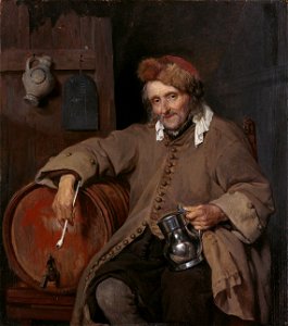 Gabriel Metsu - Le Vieux BuveurFXD