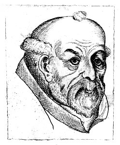 Gabriel Bucelin Portrait Georg Wegelin Zeichnung