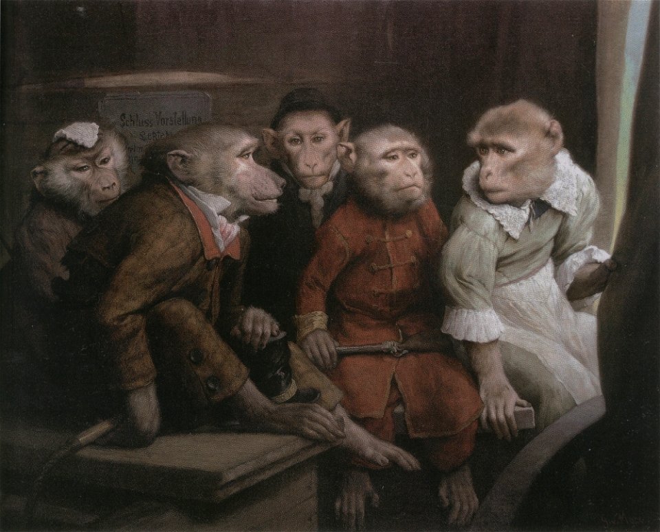 Gabriel von Max - Letzte Vorstellung