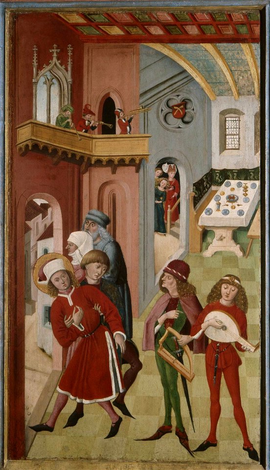 Gabriel Mäleskircher - Veitsaltar, Versuchungen des hl. Veit - 13170 - Bavarian State Painting Collections