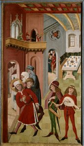 Gabriel Mäleskircher - Veitsaltar, Versuchungen des hl. Veit - 13170 - Bavarian State Painting Collections