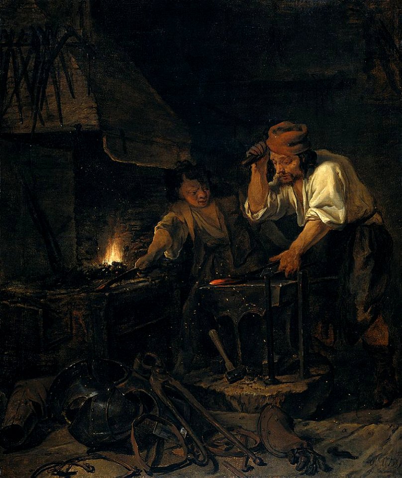 Gabriel Metsu - L'Armurier